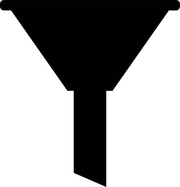 Katı biçimli ok yönü konumu simgesi