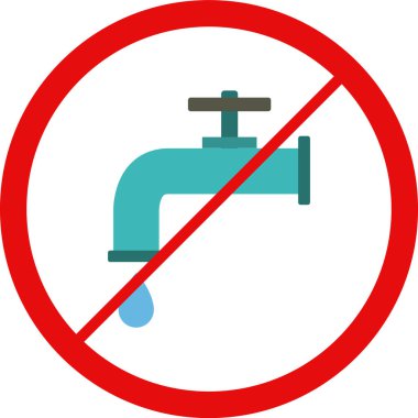 su musluğu vektör simgesi