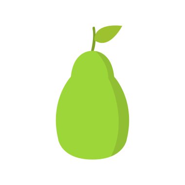 taze armut meyve izole simgesi