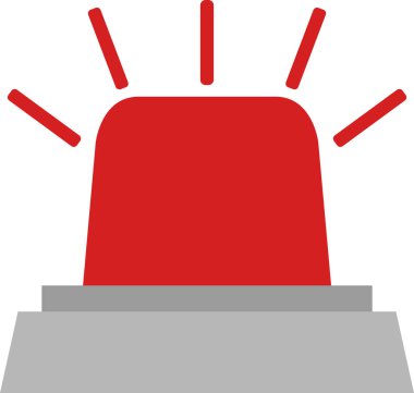 trafik ışığı simgesinin vektör illüstrasyonu