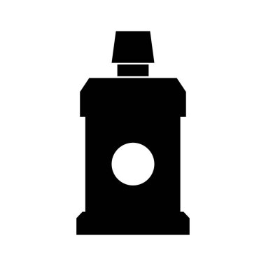 Sprey taşıyıcı kabartma düz simge