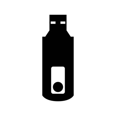 Usb sürücüsü Simge vektör çizimi