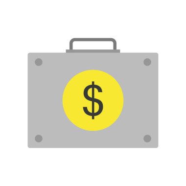 para çantası vektör düz tasarımı