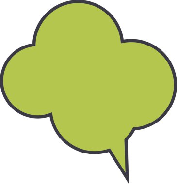 balon sohbet simgesi - özet biçimi