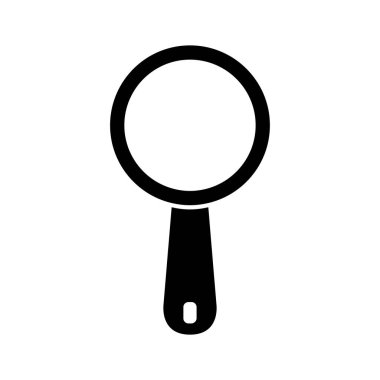 büyütme cam simgesi vektör illüstrasyon grafik tasarımı