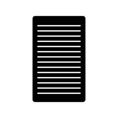 kitap simgesi vektörü beyaz arkaplanda izole edildi, kitap imzasının logo sembolü ve doldurulmuş siyah biçimdeki şeffaf elementler