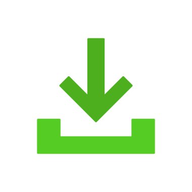 ok simgesi vektör illüstrasyonu