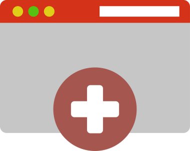 tıbbi simge, vektör illüstrasyonu