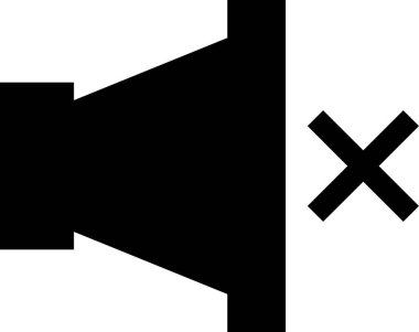 Hoparlörün vektör illüstrasyonu