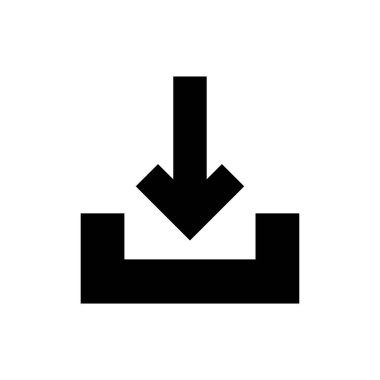 ok simgesi vektör illüstrasyonu