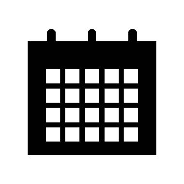 Takvim vektör resmetmesi basit biçimdedir