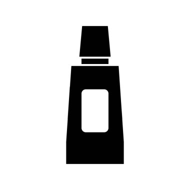 şişe glyph düz simgesi