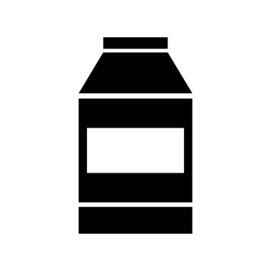 Şişe simgesinin vektör illüstrasyonu