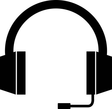 ses müzik kulaklığı simgesi