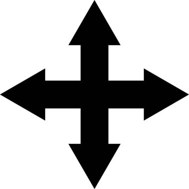 ok yönü konumu simgesi