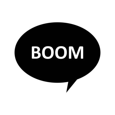 kabarcık vektör simgesi beyaz arkaplanda izole edildi