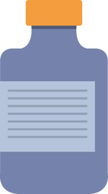 şişe simgesi, vektör illüstrasyonu