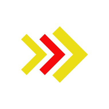 D harfi logo tasarım şablonu ögeleri