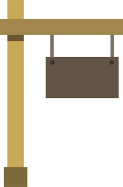 Salıncak simgesi. düz dizayn biçimi 10