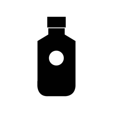 Süt simgesinin vektör illüstrasyonu