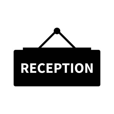 Otel vektör simgesi modern basit vektör illüstrasyonu