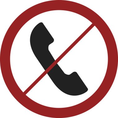 Telefon Çağrısı Düz Vektör Simgesi