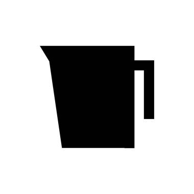 fincan vektör düz simge