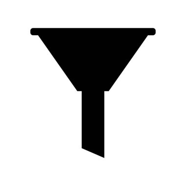 Simge vektör çizim huni