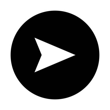 vektör müzik simgesi, basit illüstrasyon