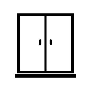 vektör ince çizgi simgesini aç