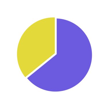 pasta grafiği vektör simgesi