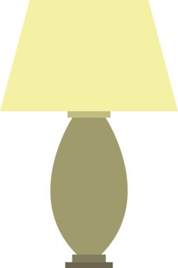 Masa lambası. Web simgesi basit illüstrasyon