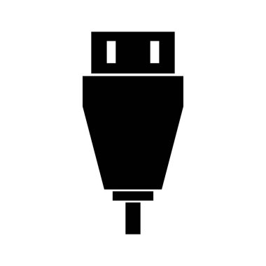usb Simgesi, Vektör illüstrasyonu