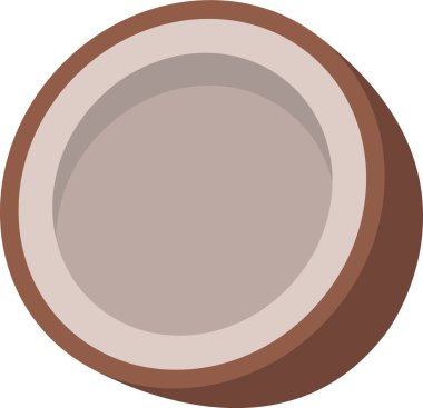 Kahve çekirdeği. Web simgesi vektör illüstrasyonu