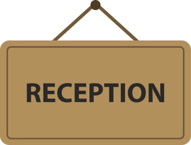 Metin içeren tahta tabelanın arka planının vektör illüstrasyonu 