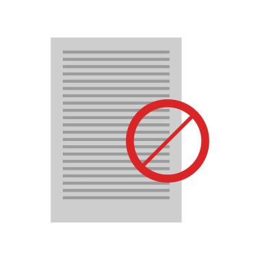 işaretli vektör illüstrasyon tasarımı içeren kağıt belge