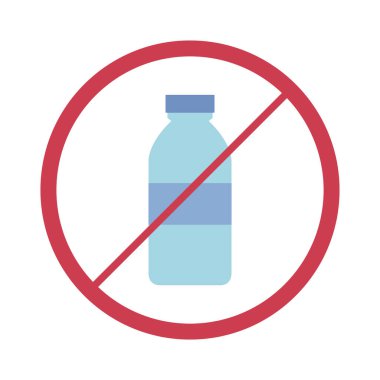 Su şişesi vektör simgesi yok