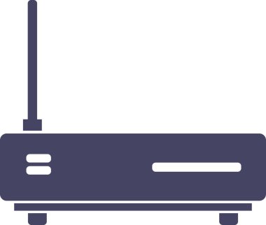 Radyo. Web simgesi basit illüstrasyon