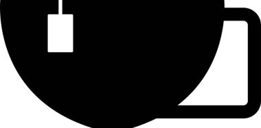 Katı bir içecek ikonu.