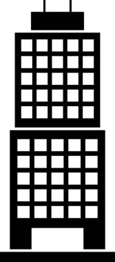 mimari yapı yapı ikonu ana hatlar biçiminde