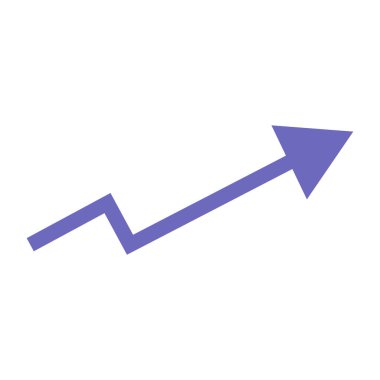 ok simgesi vektör illüstrasyonu