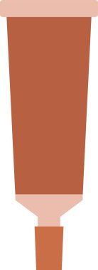 pot düz simgesi, vektör, illüstrasyon