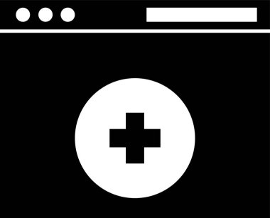 tıbbi simge vektör illüstrasyonu