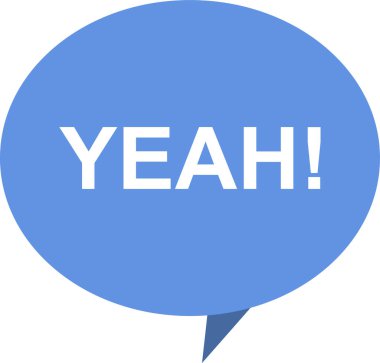 Sözcük vektör çizimi ile baloncuk komik balonu