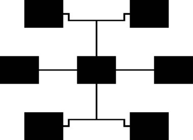 Modern b 'nin vektör çizimi müzik simgesinden yoksundur