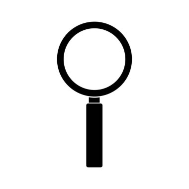 izole cam ikon vektörü