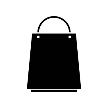 çanta simgesi vektör illüstrasyonu