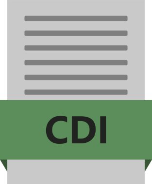 dosya biçimi simgesi, vektör illüstrasyonu