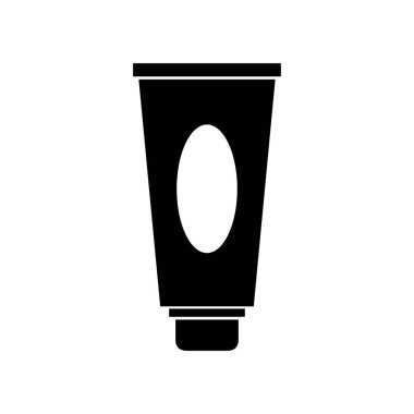 krem tüpü simgesi, basit vektör