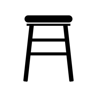 tablo vektör simgesi. Basit tasarım çizimi beyaz arkaplanda izole edildi